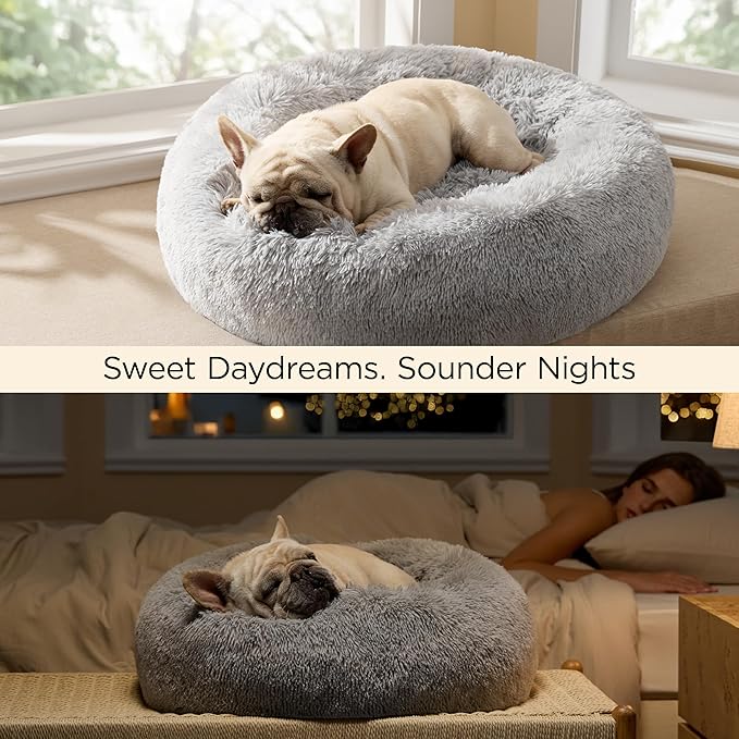 Bedsure Calming Dog Bed for Large Dogs - Image 4