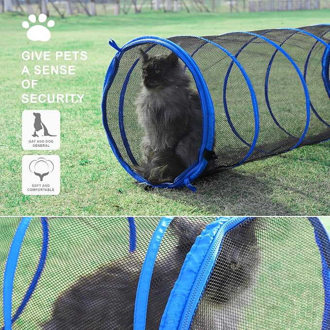 Catio Outdoor Cat Enclosure, 3-in-1 Extra Large Portable Cat Playpen - Image 4
