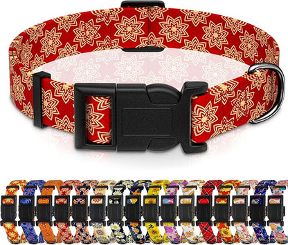 Dog Collar, Classical Indian Spirit Boys Girls Puppy Collar by Seyezo