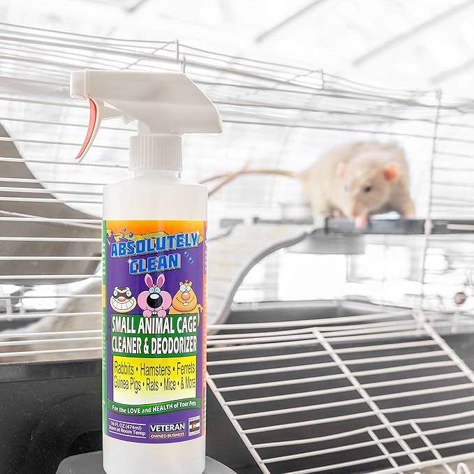 Amazing Small Animal Cage Cleaner, Just Spray/Wipe, Easily Removes Messes & - Image 5
