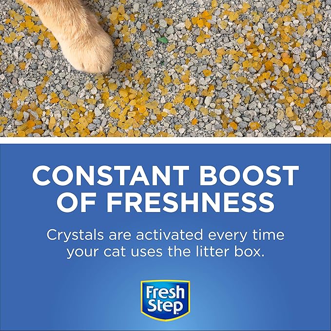 Fresh Step Cat Litter Crystals Deodorizer, Non Toxic Odor Neutralizing Crystals - Image 5