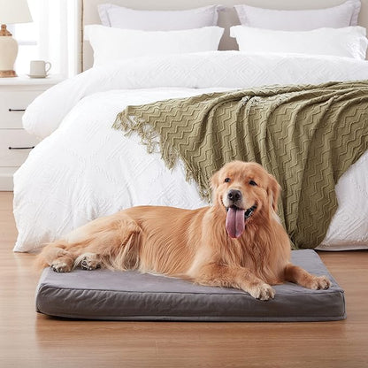 Orthopedic Memory Foam Dog Bed for Large Dogs, Cooling Dog Beds -Waterproof Pet - Image 6