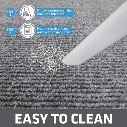 Drymate Cat Litter Box Mat, Litter Trapping Mat, Waterproof, Urine-Proof - Image 5