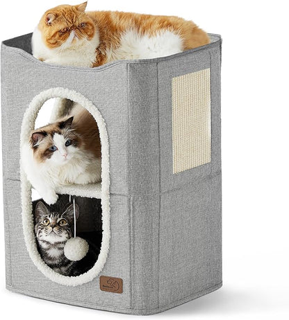 Bedsure 2 Story Cat House by BEDSURE