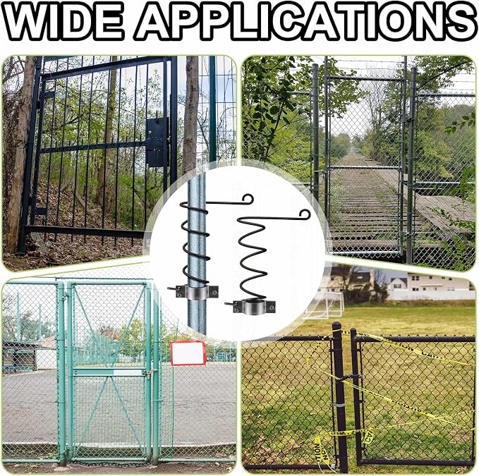 2 Pcs Automatic Chain Link Self Closing Gate Closer - Image 6