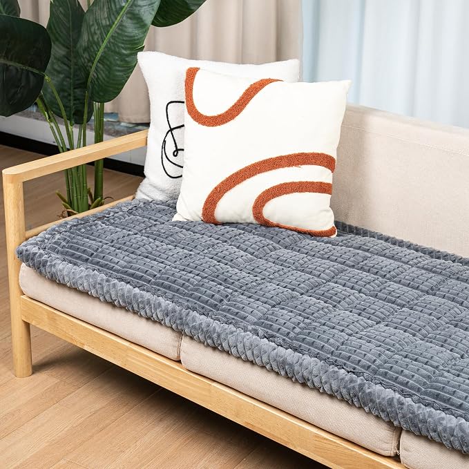 Washable Dog Couch Cover Protector, Non Slip Dog Bed Mat Machine Washable Large by FlyingPaws