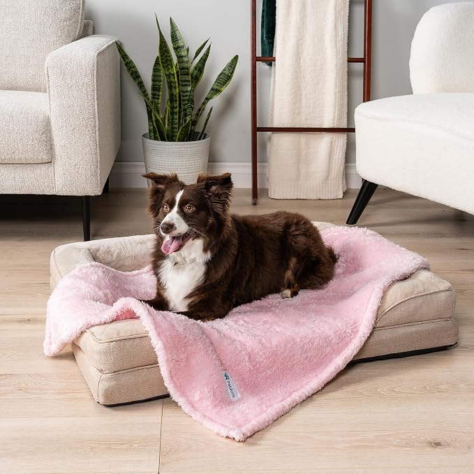 PetAmi Fluffy Waterproof Dog Blanket - Image 3