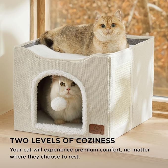 Bedsure Cat Beds for Indoor Cats - Image 3