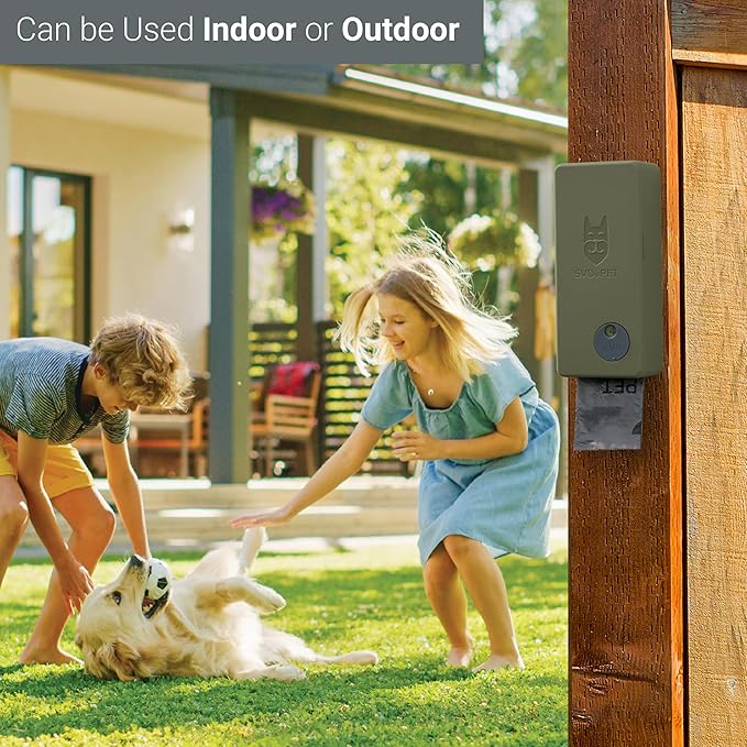 SVD.PET Dog Poop Bag Dispenser, Outdoor or Indoor Pet Waste Bag Dispenser - Image 3