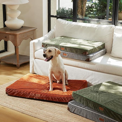 FFUKUMARU Dog Bed, Thickened Corduroy Orthopedic Dog Beds - Image 9