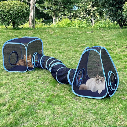 Outdoor Cat Enclosures, Cat Tunnels Tents Cubes by GONPETGP