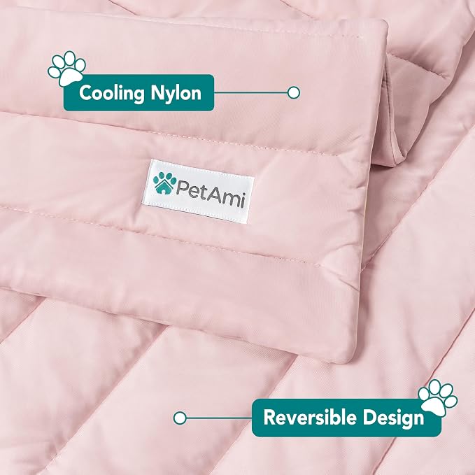 PetAmi Cooling Mat for Dog, Premium Pet Cooling Blanket for Crate Kennel - Image 3