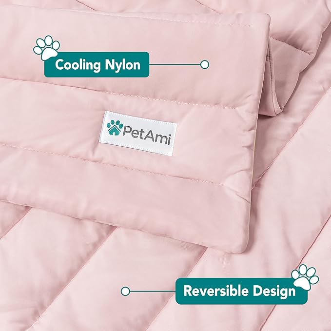 PetAmi Cooling Mat for Dog, Premium Pet Cooling Blanket for Crate Kennel - Image 3