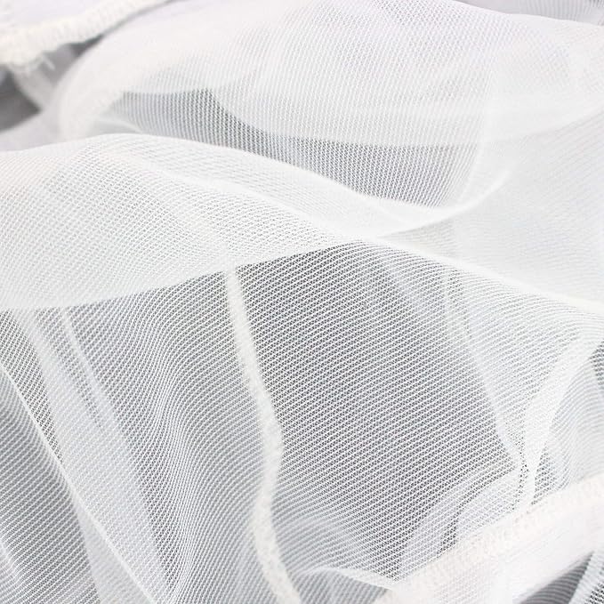 ISMARTEN Bird Cage Seed Catcher, Airy Gauze Bird Cage Cover Seeds Guard - Image 4