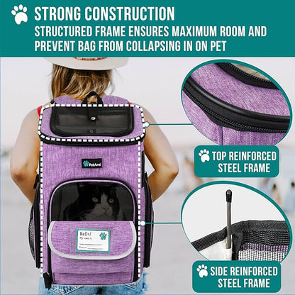 PetAmi Dog Backpack Carrier, Airline Approved Cat Backpacks - Image 5