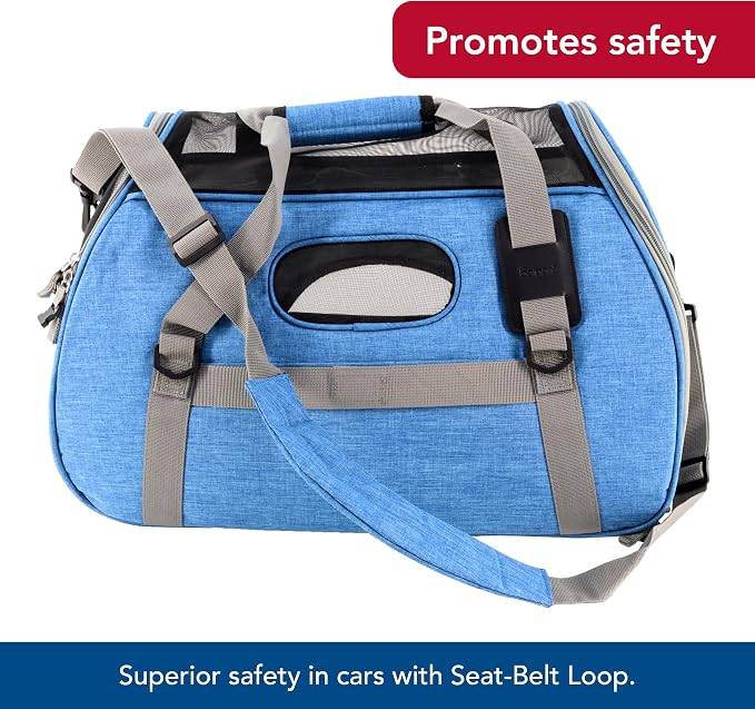 Coastal Pet - Bergan - Comfort Carrier - Heather Bermuda - Image 6