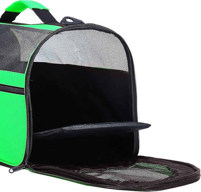 Pawer 18” x 10” x 10”Soft-Sided Foldable Airline Approved Pet Carrier - Image 7