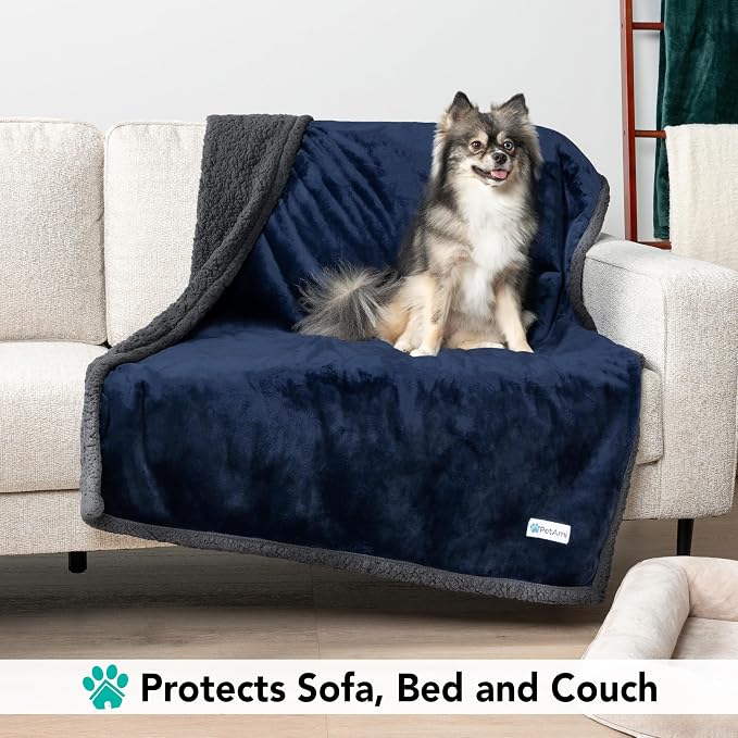 PetAmi Dog Blanket for Small Medium Dogs, Pet Bed Blanket Cat Puppy Kitten - Image 3