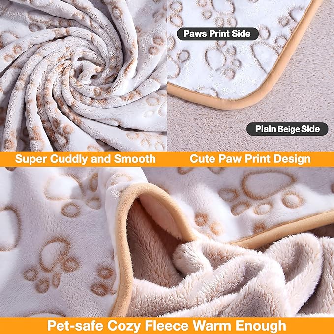Stuffed Premium Soft Dog Blanket, - Image 3