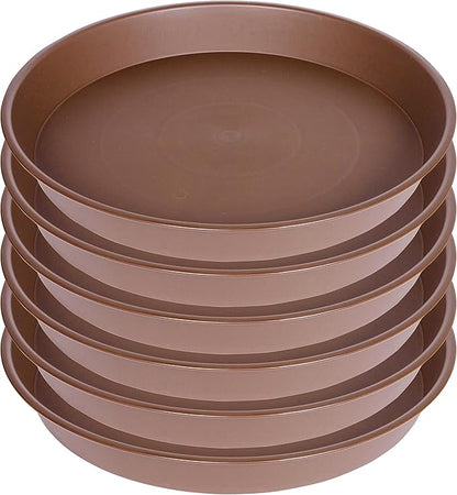 2 Pack of 8 inch Plant Saucer Clear, Heavy Duty Plastic Plant Water Tray 8 inch - Image 8