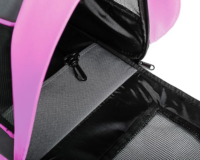 Pawer 18” x 11”x 11” Soft-Sided Foldable Airline Approved Pet Carrier - Image 8