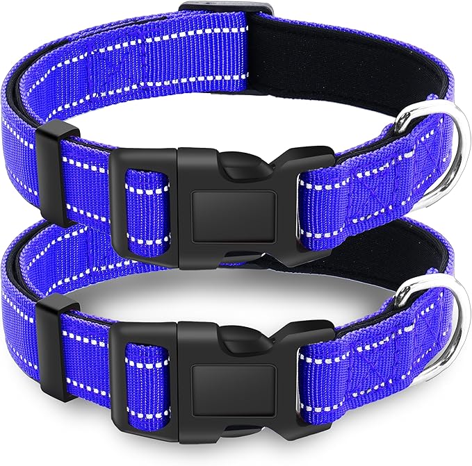 2 Pack Reflective Dog Collar by LIEVUIKEN