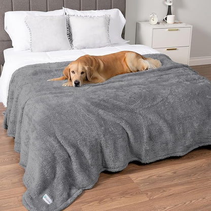 PetAmi Fluffy Waterproof Dog Blanket - Image 5