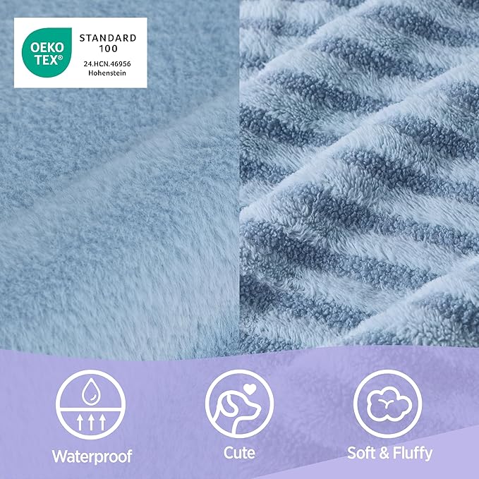LE SURE Cute L-Plus Dog Beds, Orthopedic Waterproof Large Pet Bed - Image 3