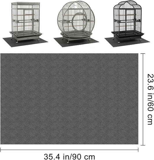 Under Pet Cage Mat for Bird Cages, Dog Kennels, Reptile Aquariums, Dog Kennels - Image 2