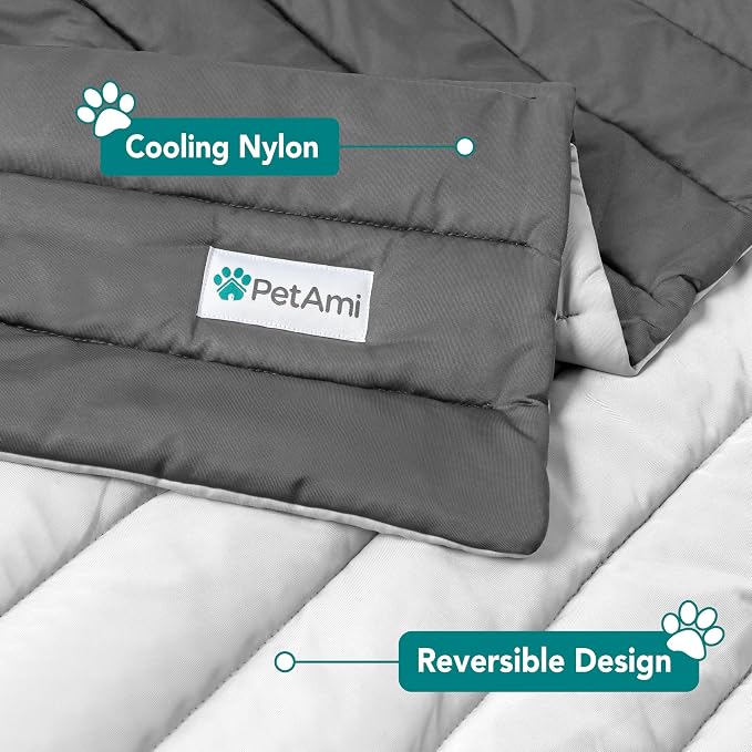 PetAmi Cooling Mat for Dog, Premium Pet Cooling Blanket for Crate Kennel - Image 3