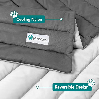 PetAmi Cooling Mat for Dog, Premium Pet Cooling Blanket for Crate Kennel - Image 3