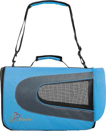 Pawer 18” x 11”x 11” Soft-Sided Foldable Airline Approved Pet Carrier by P%C3%84WER
