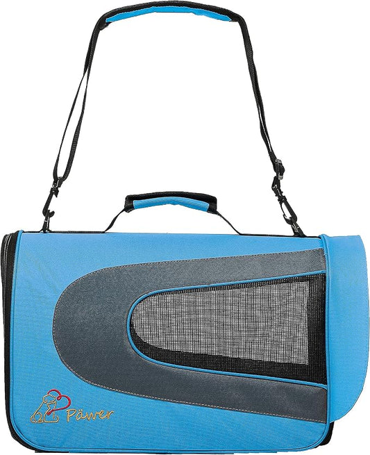 Pawer 18” x 11”x 11” Soft-Sided Foldable Airline Approved Pet Carrier by P%C3%84WER