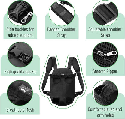 Mr. Pen- Pet Carrier Backpack, Weighing Up to 12 lbs, Adjustable Dog Carrier - Image 3