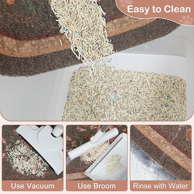 Bienbee Cat Litter Mat, Urine and Water Proof - Image 4