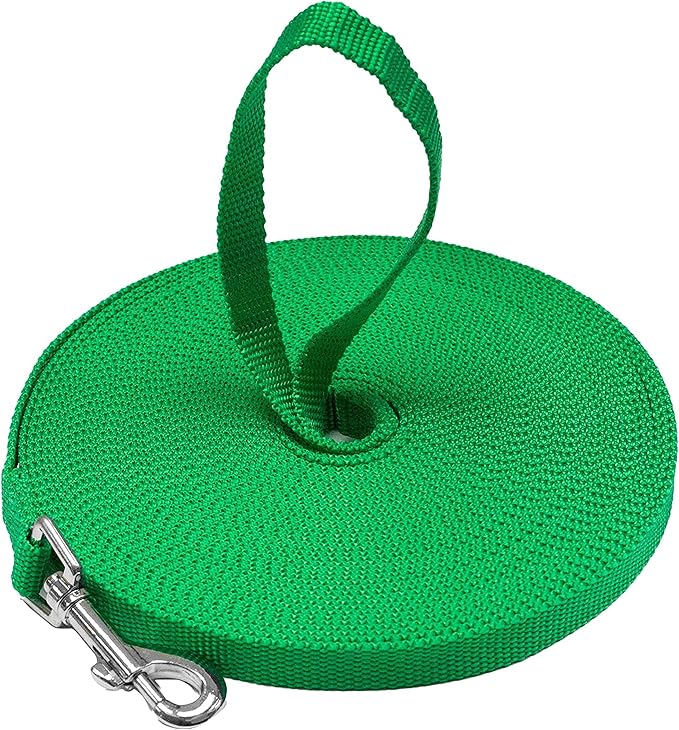 Long Dog Puppy Obedience Recall Training Agility Lead, Leash by DowntownPetSupply