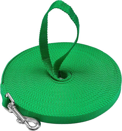 Long Dog Puppy Obedience Recall Training Agility Lead, Leash by DowntownPetSupply