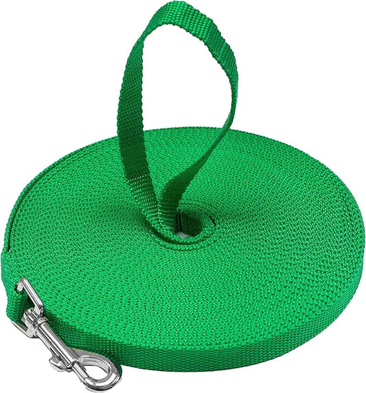 Long Dog Puppy Obedience Recall Training Agility Lead, Leash by DowntownPetSupply