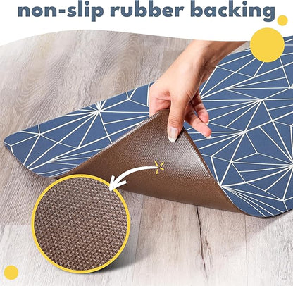 NALALAS Large Dog Mat for Food and Water, Cat Feeding Mat | Large Waterproof - Image 3