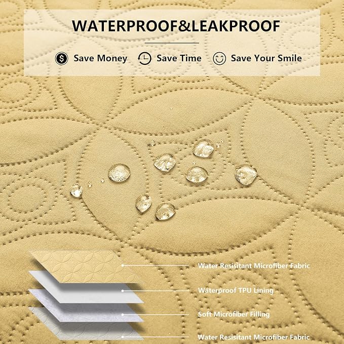 Waterproof Dog Blanket, 68x82 inches Pet Couch Covers - Image 2