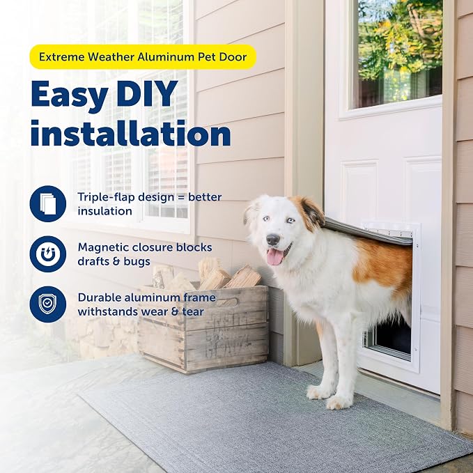 PetSafe Extreme Weather Aluminum Pet Door - Image 2