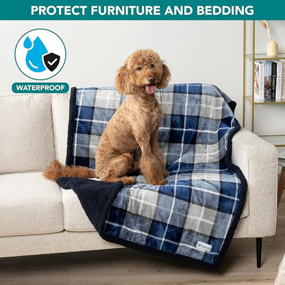 PetAmi Waterproof Dog Blanket for Medium Large Dog Puppy Cat Throw for Couch - Image 2