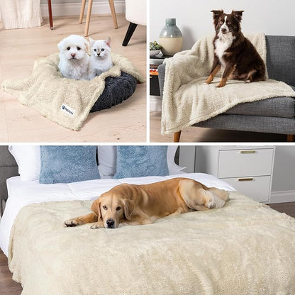 PetAmi Fluffy Waterproof Dog Blanket - Image 5
