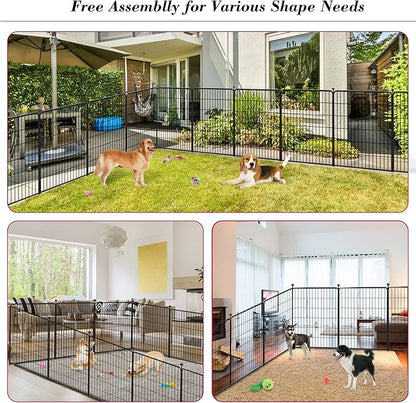 Dog Playpen 40 inch 36 Panels Indoor Outdoor Dog Pen - Image 8