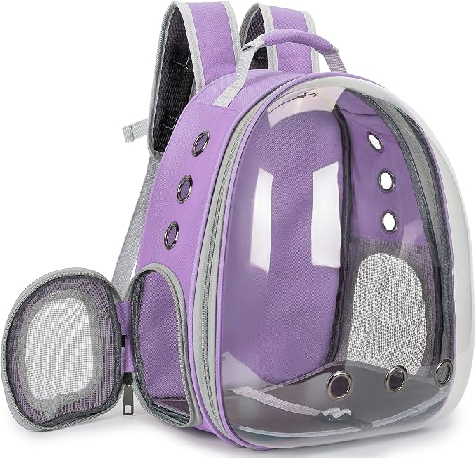Cat Bubble Backpack Carrier for Small Medium Dogs Cats Carrying Bag, Airline - Image 3