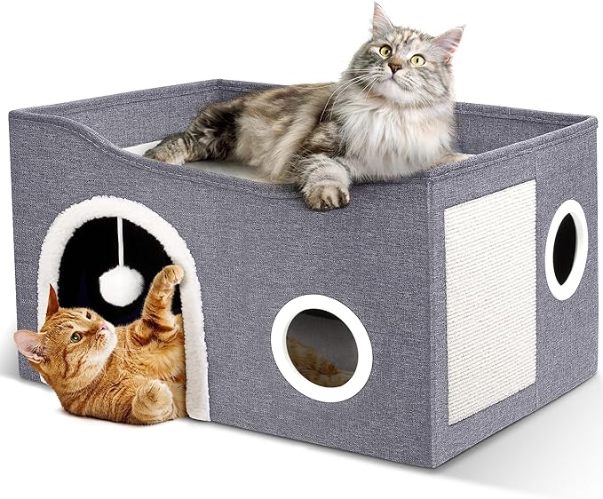 Heeyoo Cat House for Indoor Cats by Heeyoo