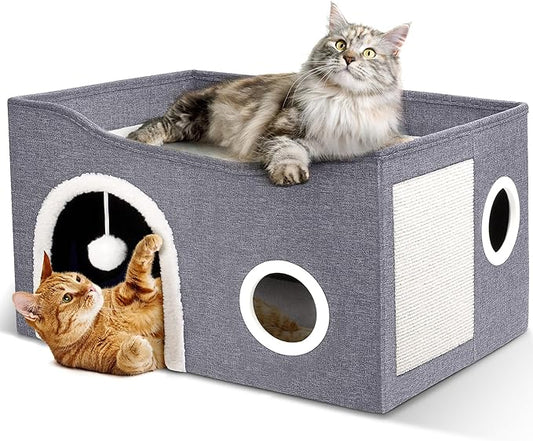 Heeyoo Cat House for Indoor Cats by Heeyoo