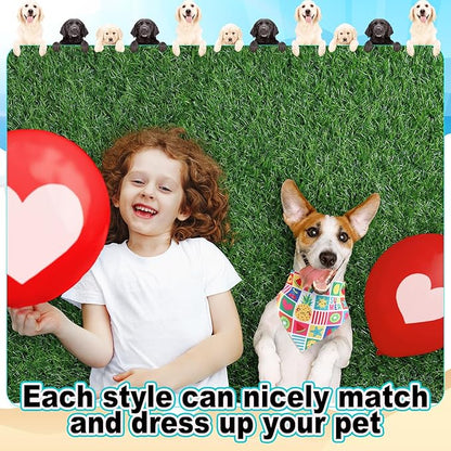 Aliceset 180 Pcs Summer Pet Dog Bandana Bulk Fruit Bandanas - Image 4