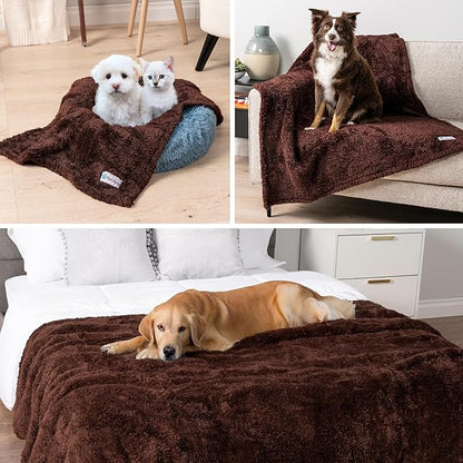PetAmi Fluffy Waterproof Dog Blanket - Image 6