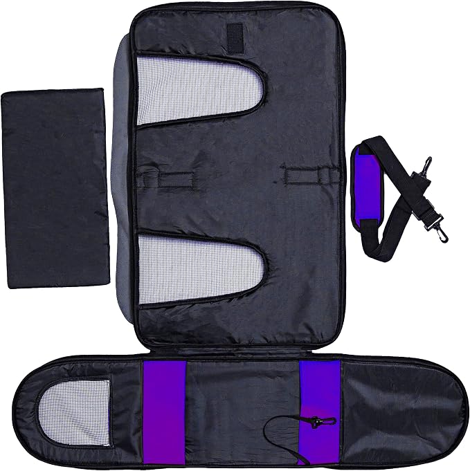 Pawer 18” x 11”x 11” Soft-Sided Foldable Airline Approved Pet Carrier - Image 2